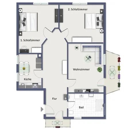 Apartmán Doberaner Strasse 15 01 *